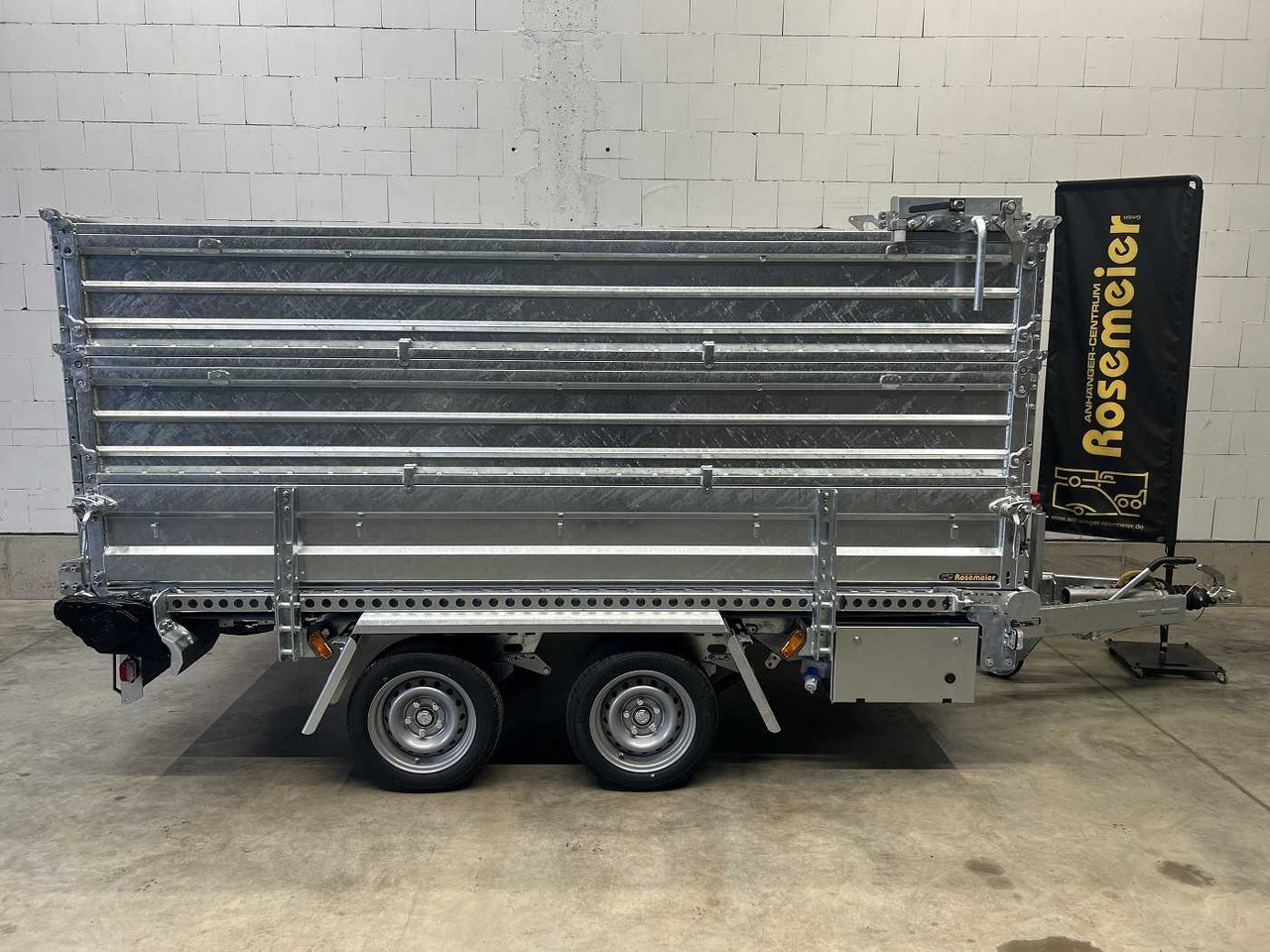 ROSEMEIER G GA 3500 mit Trennwand Abrollanhänger - Abrollanhänger/ Absetzanhänger: das Bild 2 ROSEMEIER G GA 3500 mit Trennwand Abrollanhänger - Abrollanhänger/ Absetzanhänger: das Bild 2
