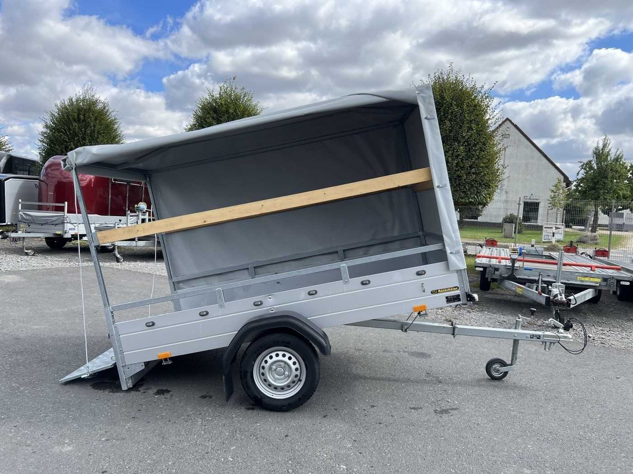 PKW Anhänger SARIS McAlu Pro DV75 mit Plane Kastenanhänger ungebrem: das Bild 13