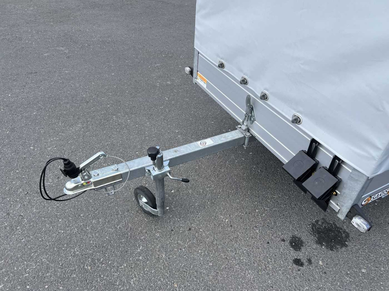 PKW Anhänger SARIS McAlu Pro DV75 mit Plane Kastenanhänger ungebrem: das Bild 22