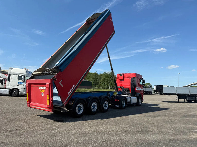 DAF XF 440 XF440 4X2 Komplett mit 2015 Schmitz Alu 27m3 Kipper €22899,- - Sattelzugmaschine: das Bild 5 DAF XF 440 XF440 4X2 Komplett mit 2015 Schmitz Alu 27m3 Kipper €22899,- - Sattelzugmaschine: das Bild 5