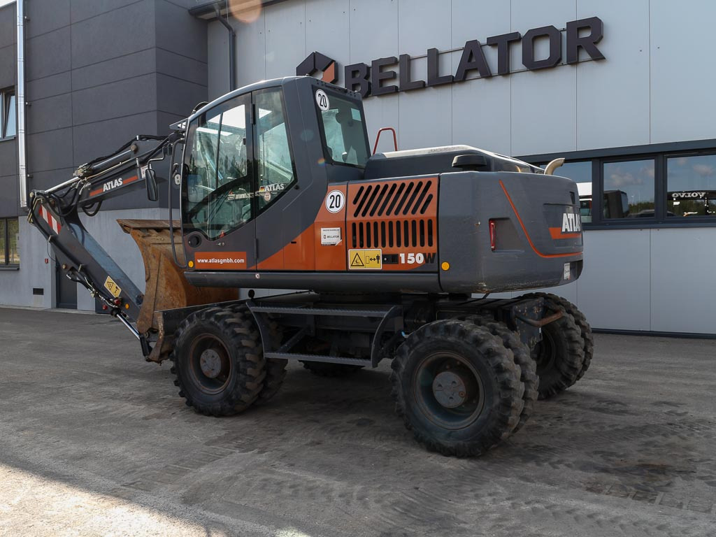 Mobilbagger ATLAS 150W: das Bild 7