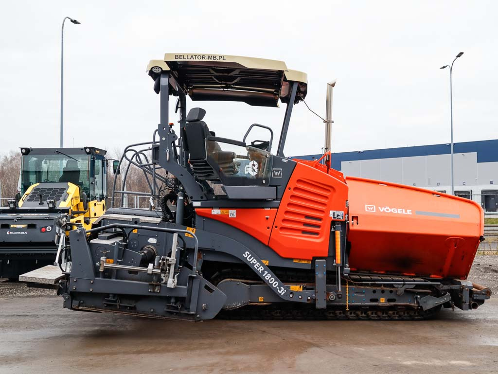 VÖGELE SUPER 1800-3i - Asphaltfertiger/ Straßenfertiger: das Bild 5 VÖGELE SUPER 1800-3i - Asphaltfertiger/ Straßenfertiger: das Bild 5