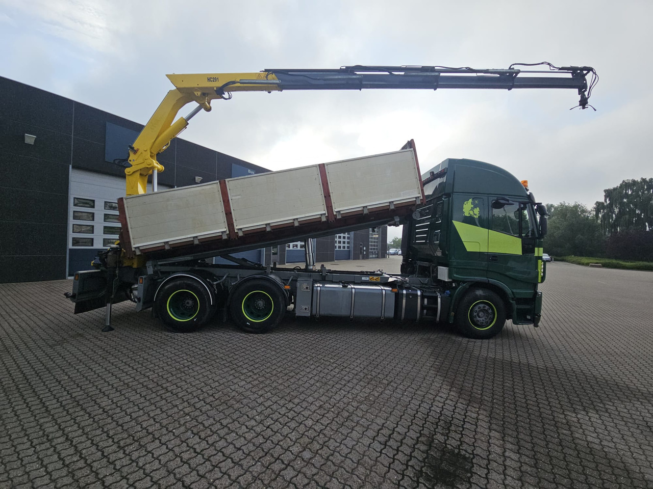 Iveco Stralis 560 6x4 - Containerwagen/ Wechselfahrgestell LKW, Autokran: das Bild 4 Iveco Stralis 560 6x4 - Containerwagen/ Wechselfahrgestell LKW, Autokran: das Bild 4