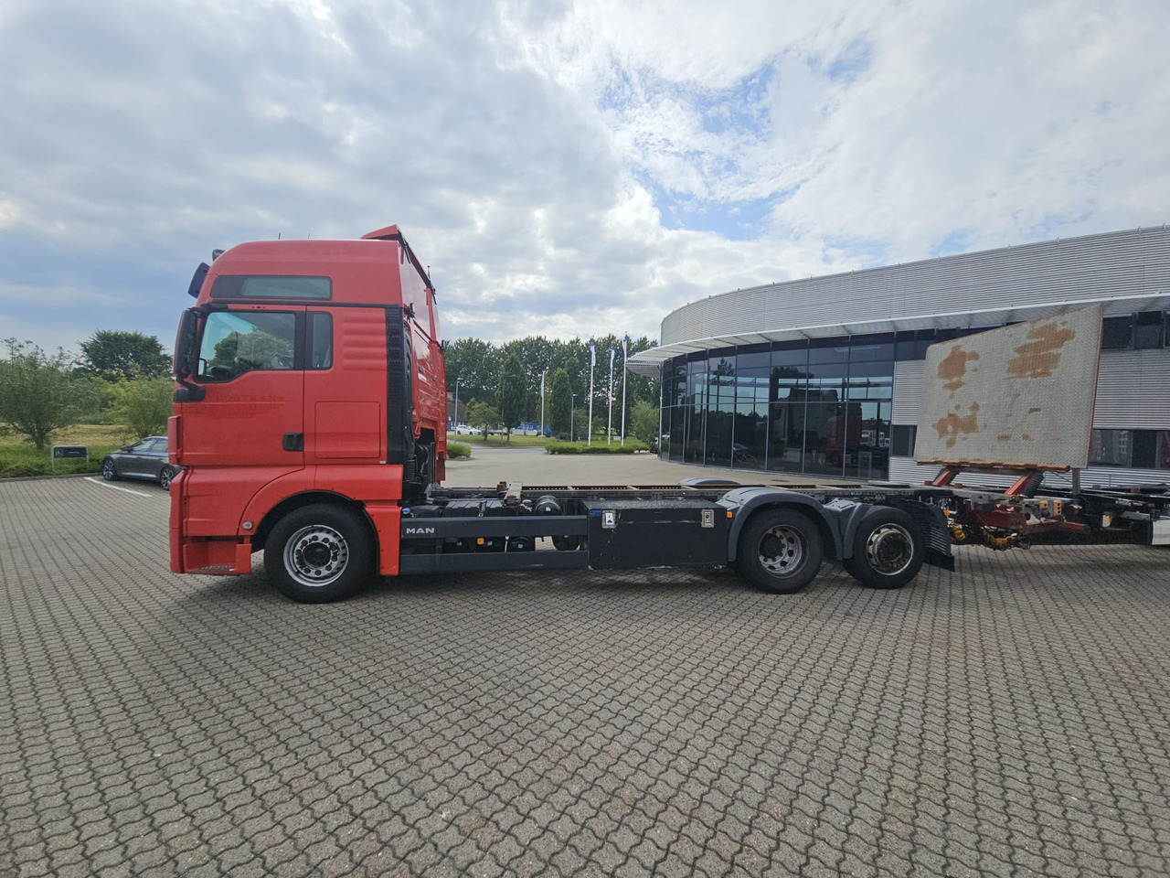 MAN TGX 26.500 with trailer - Containerwagen/ Wechselfahrgestell LKW: das Bild 5 MAN TGX 26.500 with trailer - Containerwagen/ Wechselfahrgestell LKW: das Bild 5