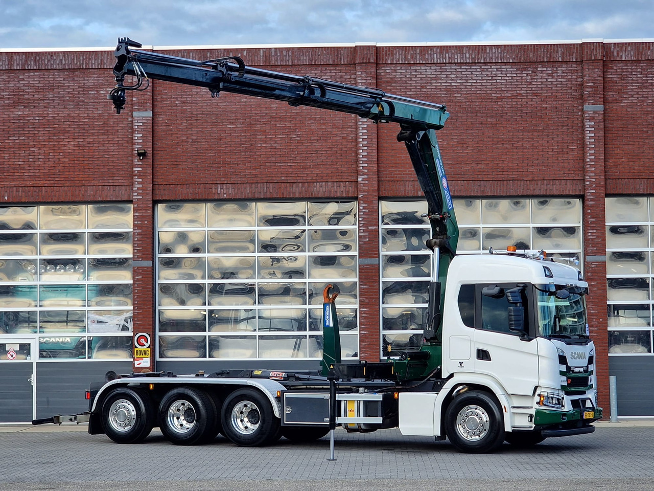 Scania G500 8x4 - Containerwagen/ Wechselfahrgestell LKW, Autokran: das Bild 4 Scania G500 8x4 - Containerwagen/ Wechselfahrgestell LKW, Autokran: das Bild 4