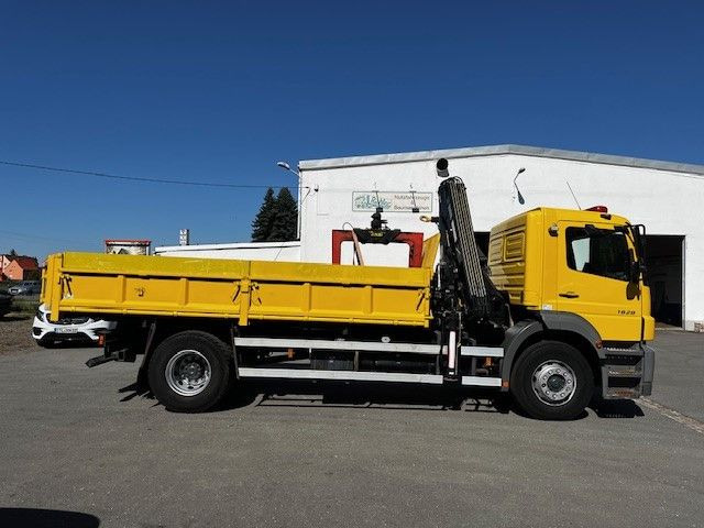 Mercedes-Benz Axor 1828 mit Kipper und Ladekran Top - Kipper, Autokran: das Bild 2 Mercedes-Benz Axor 1828 mit Kipper und Ladekran Top - Kipper, Autokran: das Bild 2