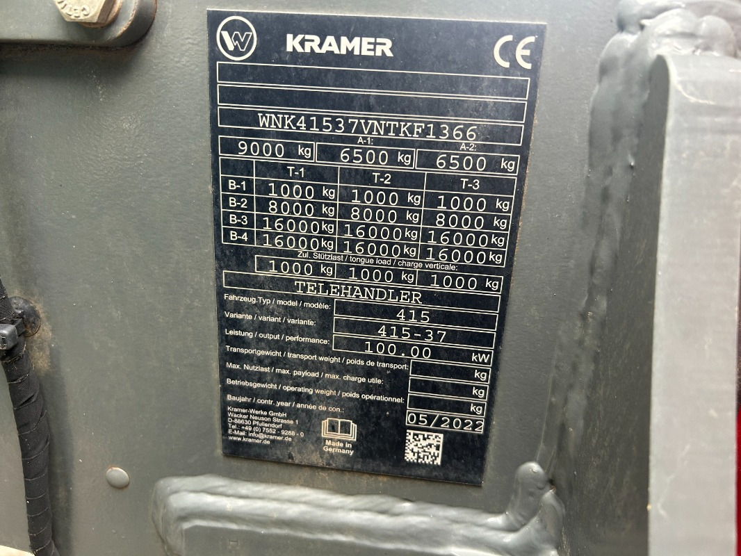 Lader Kramer KT 407: das Bild 13