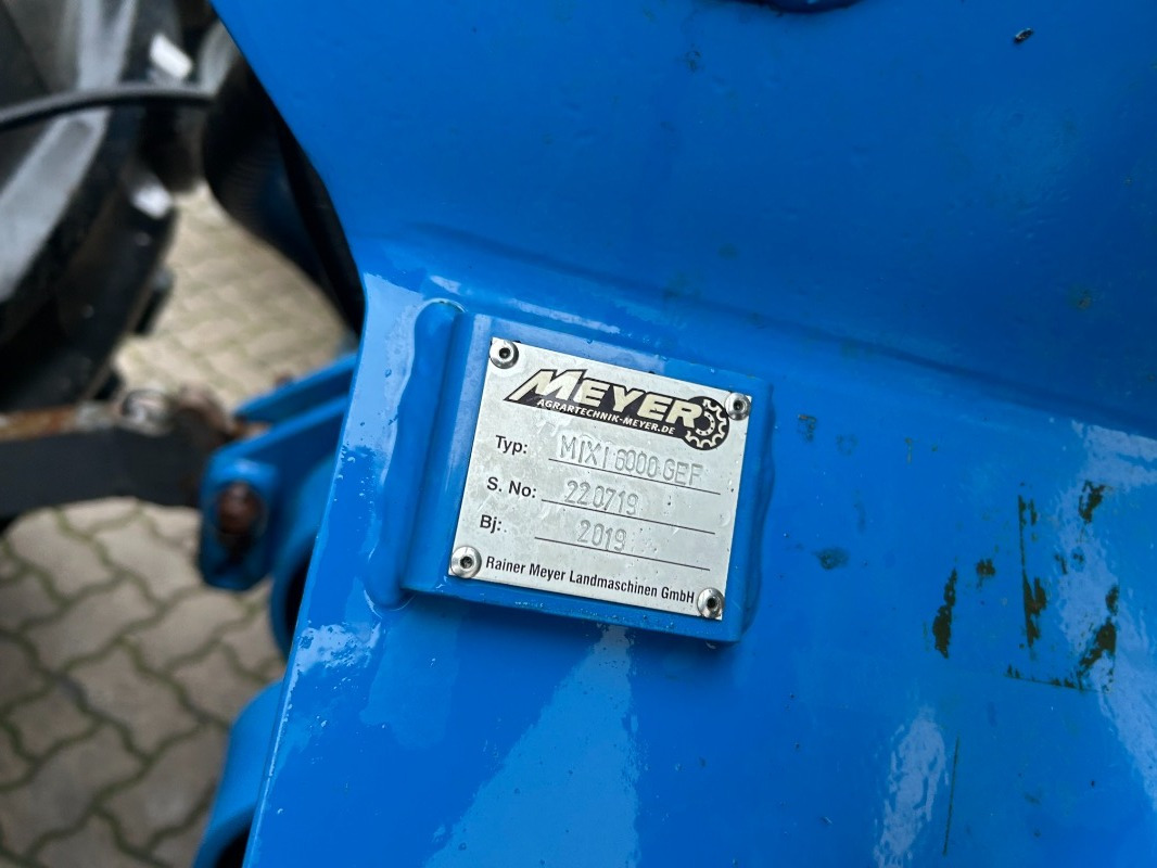 Meyer Mixi 6000 GEF - Scheibenegge: das Bild 5 Meyer Mixi 6000 GEF - Scheibenegge: das Bild 5