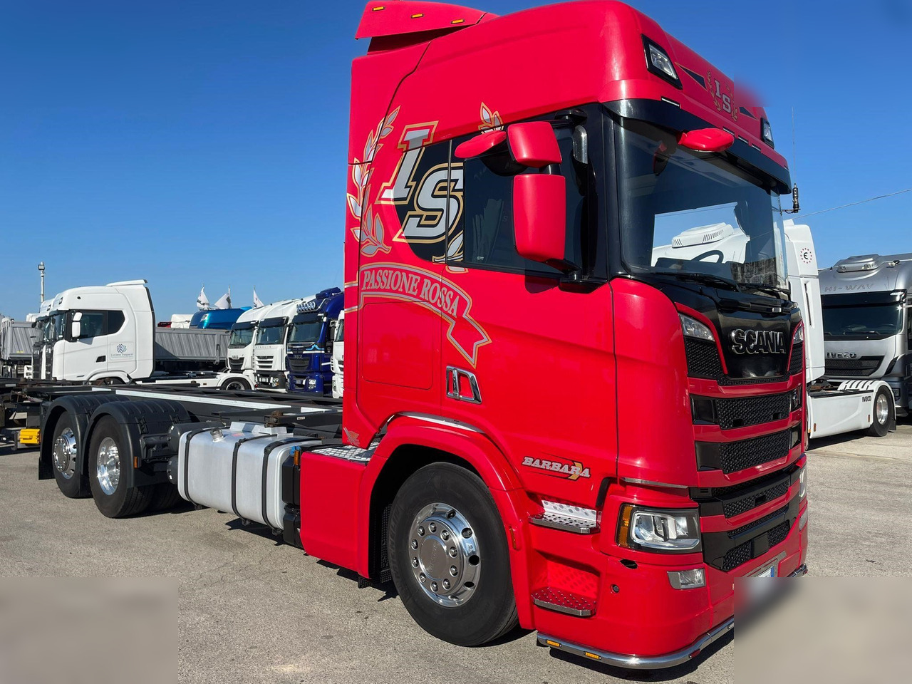 SCANIA R450 - Containerwagen/ Wechselfahrgestell LKW: das Bild 1 SCANIA R450 - Containerwagen/ Wechselfahrgestell LKW: das Bild 1