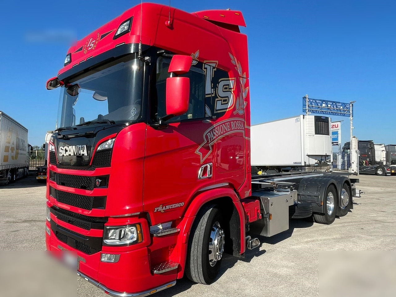 SCANIA R450 - Containerwagen/ Wechselfahrgestell LKW: das Bild 3 SCANIA R450 - Containerwagen/ Wechselfahrgestell LKW: das Bild 3