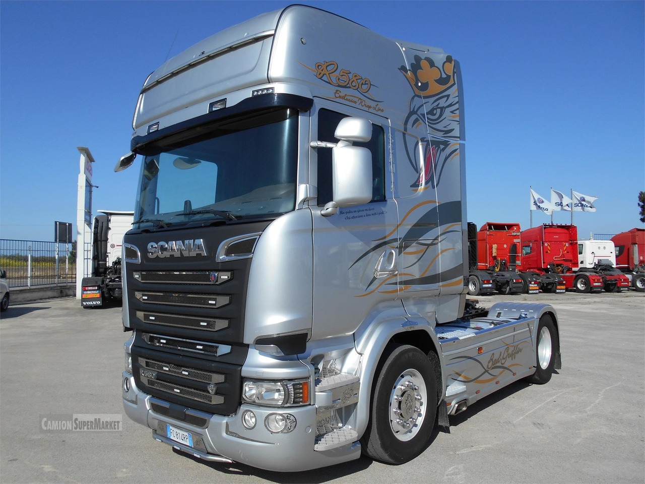 SCANIA R580 - Sattelzugmaschine: das Bild 1 SCANIA R580 - Sattelzugmaschine: das Bild 1