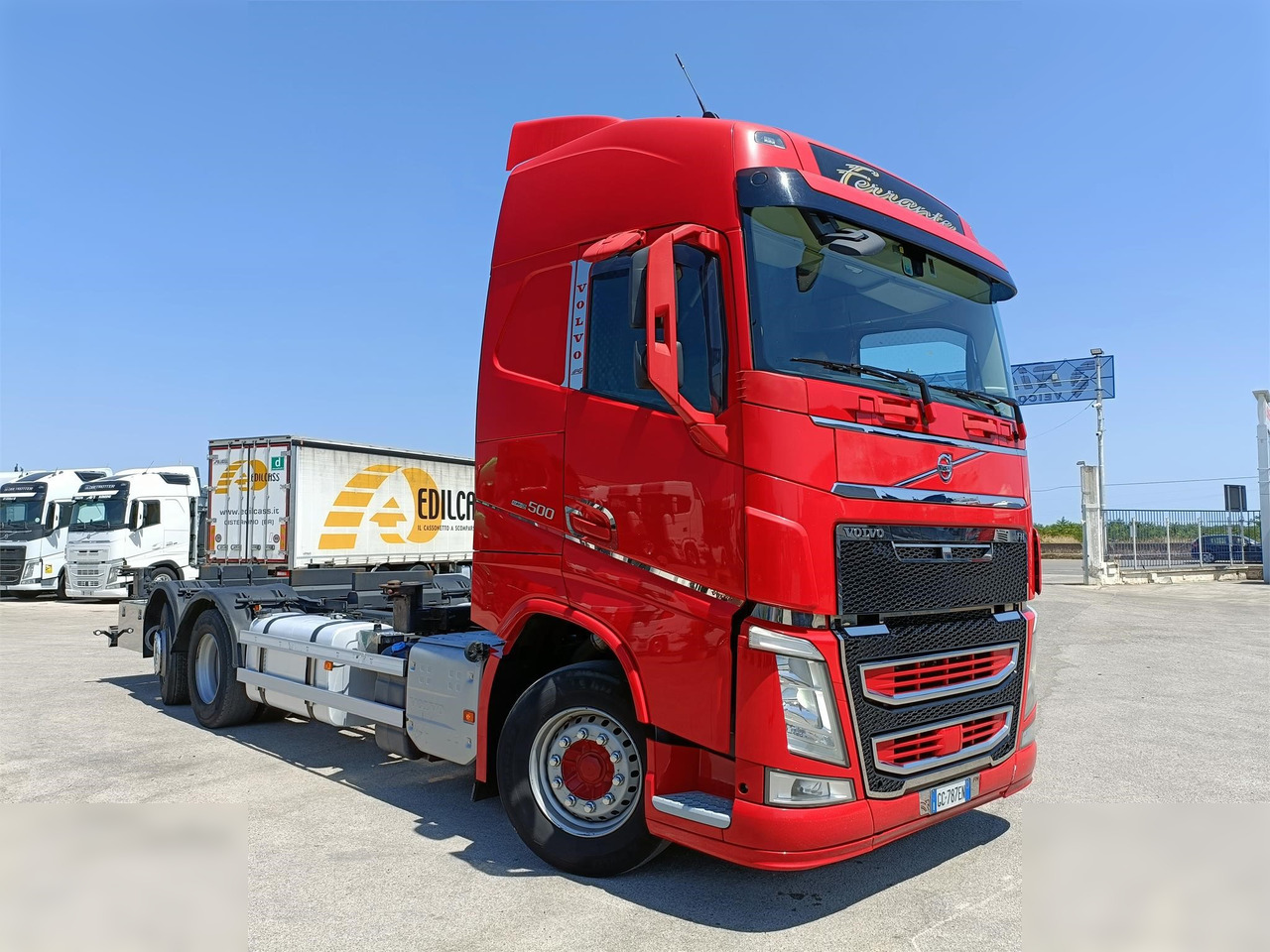 VOLVO FH500 - Containerwagen/ Wechselfahrgestell LKW: das Bild 1 VOLVO FH500 - Containerwagen/ Wechselfahrgestell LKW: das Bild 1