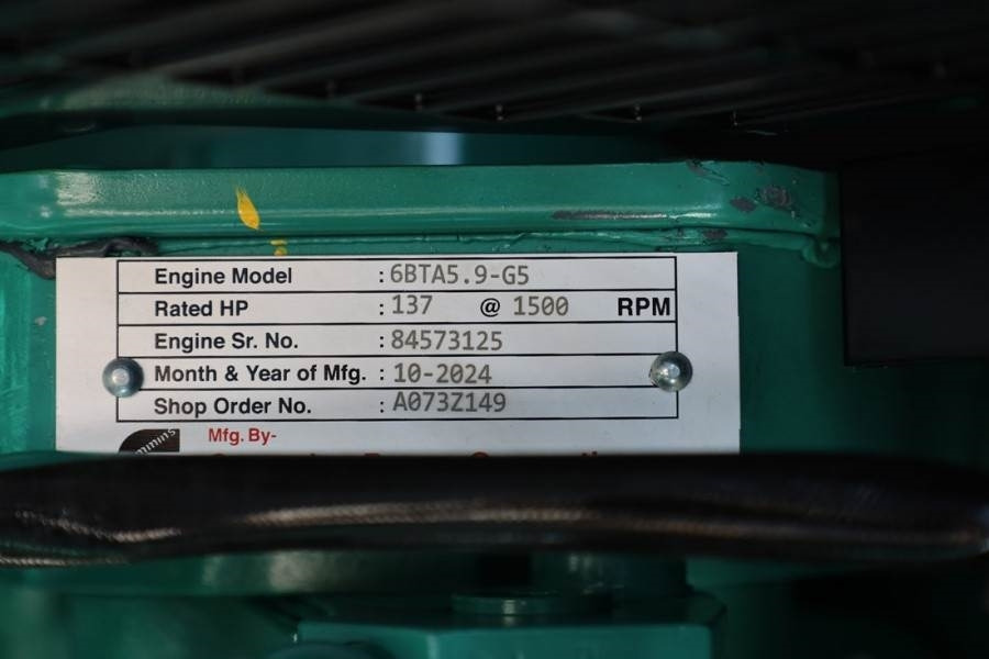 Stromgenerator Cummins C110D5Q Declaration of Conformity, Diesel, 110kVA,: das Bild 17