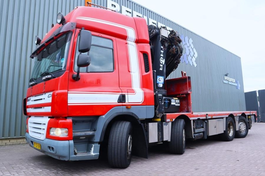 DAF CF85 With HMF 85t/m Crane Dutch Registration, HMF - All-Terrain Kran: das Bild 1 DAF CF85 With HMF 85t/m Crane Dutch Registration, HMF - All-Terrain Kran: das Bild 1