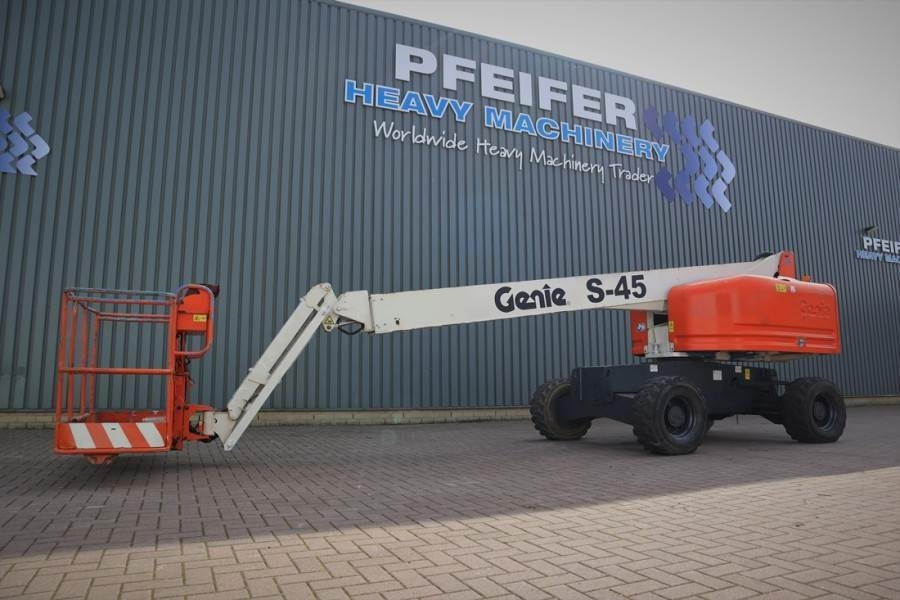Genie S45 Valid inspection, Diesel, 4x4 Drive, 15.72 m W - Teleskopbühne: das Bild 1 Genie S45 Valid inspection, Diesel, 4x4 Drive, 15.72 m W - Teleskopbühne: das Bild 1
