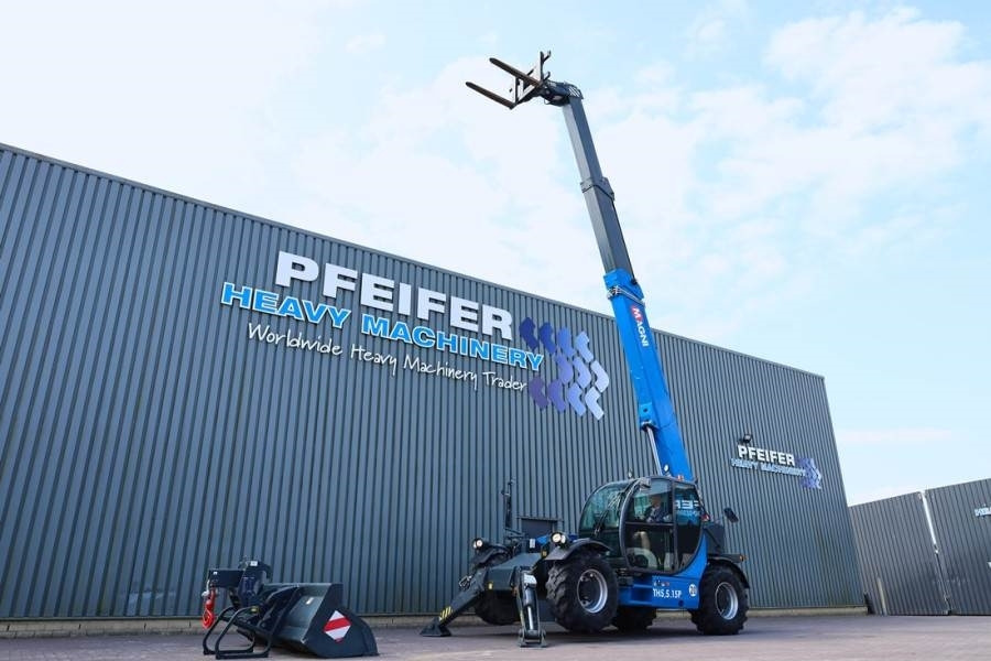 Teleskoplader Magni - TH5,5.15-D7/D Diesel, 4x4x4 Drive, 5.5t Ca: das Bild 10
