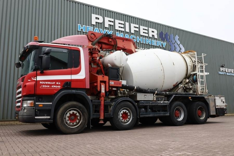 Scania 8x4 With Putzmeister PUMI 24-3.67CS Truck-mounted - Sattelzugmaschine: das Bild 1 Scania 8x4 With Putzmeister PUMI 24-3.67CS Truck-mounted - Sattelzugmaschine: das Bild 1
