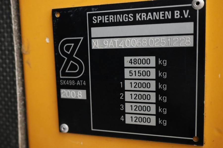 Spierings SK498-AT4 Diesel, 8x6x6 Drive, 8t Capacity, 44m Fl - Turmkran: das Bild 5 Spierings SK498-AT4 Diesel, 8x6x6 Drive, 8t Capacity, 44m Fl - Turmkran: das Bild 5