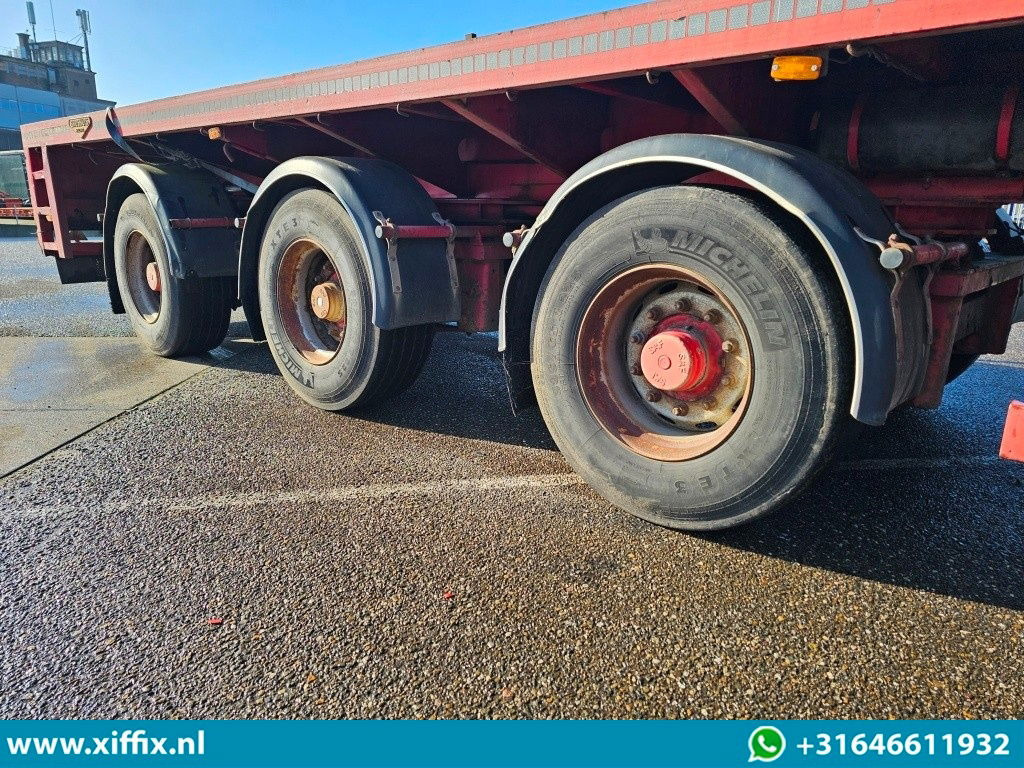 Broshuis 3-ass. Vlakke dubbel 2x uitschuifbare oplegger - Pritschenauflieger/ Plattformauflieger: das Bild 5 Broshuis 3-ass. Vlakke dubbel 2x uitschuifbare oplegger - Pritschenauflieger/ Plattformauflieger: das Bild 5