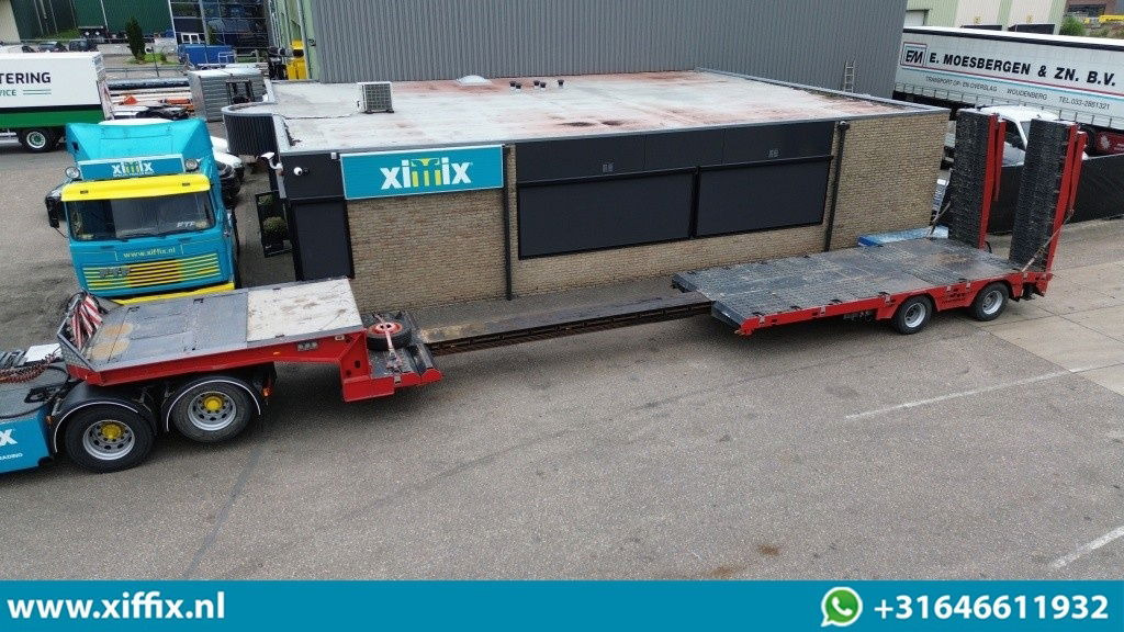 Faymonville 2-ass. Uitschuifbare semi dieplader met dubbele hydr. Kleppen / 2x gestuurd - Tieflader Auflieger: das Bild 1 Faymonville 2-ass. Uitschuifbare semi dieplader met dubbele hydr. Kleppen / 2x gestuurd - Tieflader Auflieger: das Bild 1