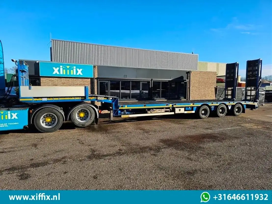 Faymonville 3-ass. Semi dieplader met dubbele hydr. Kleppen en hydr. Verstelbare - Tieflader Auflieger: das Bild 5 Faymonville 3-ass. Semi dieplader met dubbele hydr. Kleppen en hydr. Verstelbare - Tieflader Auflieger: das Bild 5