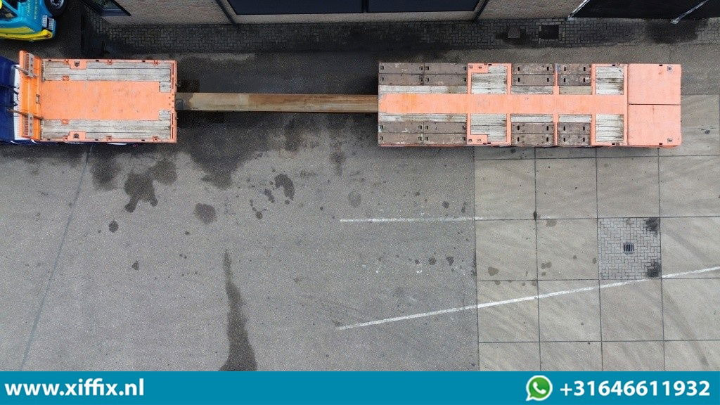 Faymonville 3-ass. Vlakke uitschuifbare Mega oplegger / Uitklapbare laadvloer klep / Naloop gestuurd - Pritschenauflieger/ Plattformauflieger: das Bild 3 Faymonville 3-ass. Vlakke uitschuifbare Mega oplegger / Uitklapbare laadvloer klep / Naloop gestuurd - Pritschenauflieger/ Plattformauflieger: das Bild 3