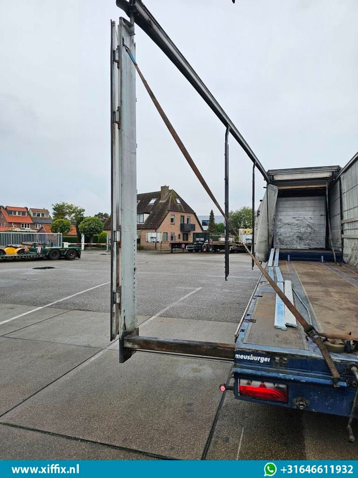 Tieflader Auflieger Meusburger 3-ass. Mega Semi dieplader met huifopbouw: das Bild 11