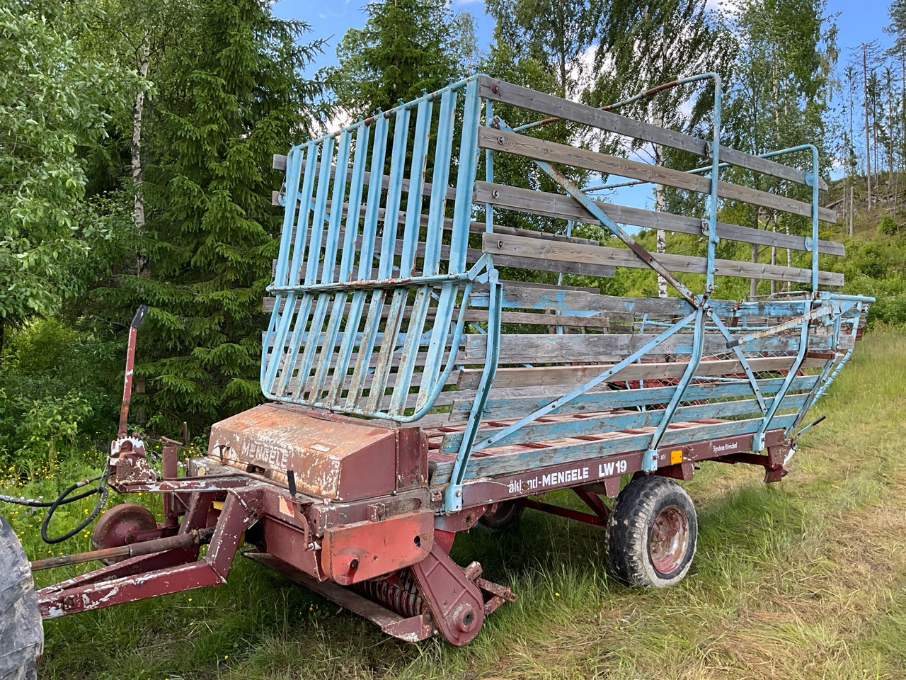 Åkland Mengele LW19 - Landwirtschaftlicher Anhänger: das Bild 1 Åkland Mengele LW19 - Landwirtschaftlicher Anhänger: das Bild 1
