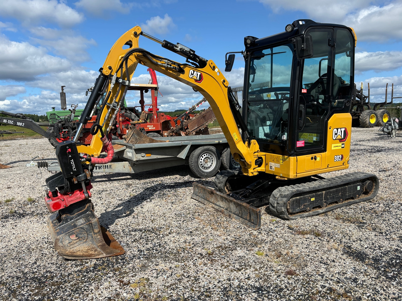 CAT 302 CR - Bagger: das Bild 1 CAT 302 CR - Bagger: das Bild 1