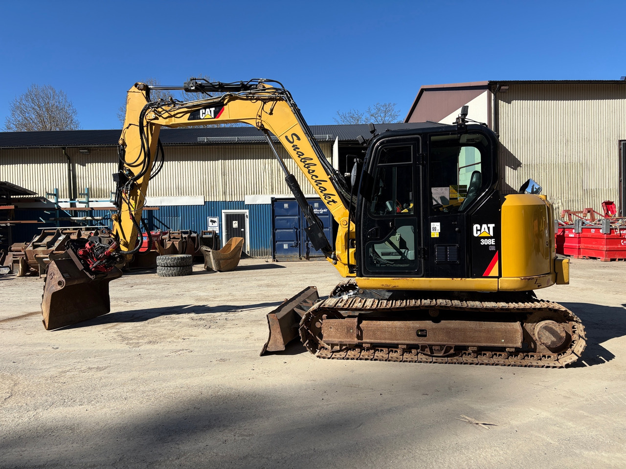 CAT 308E CR - Bagger: das Bild 1 CAT 308E CR - Bagger: das Bild 1