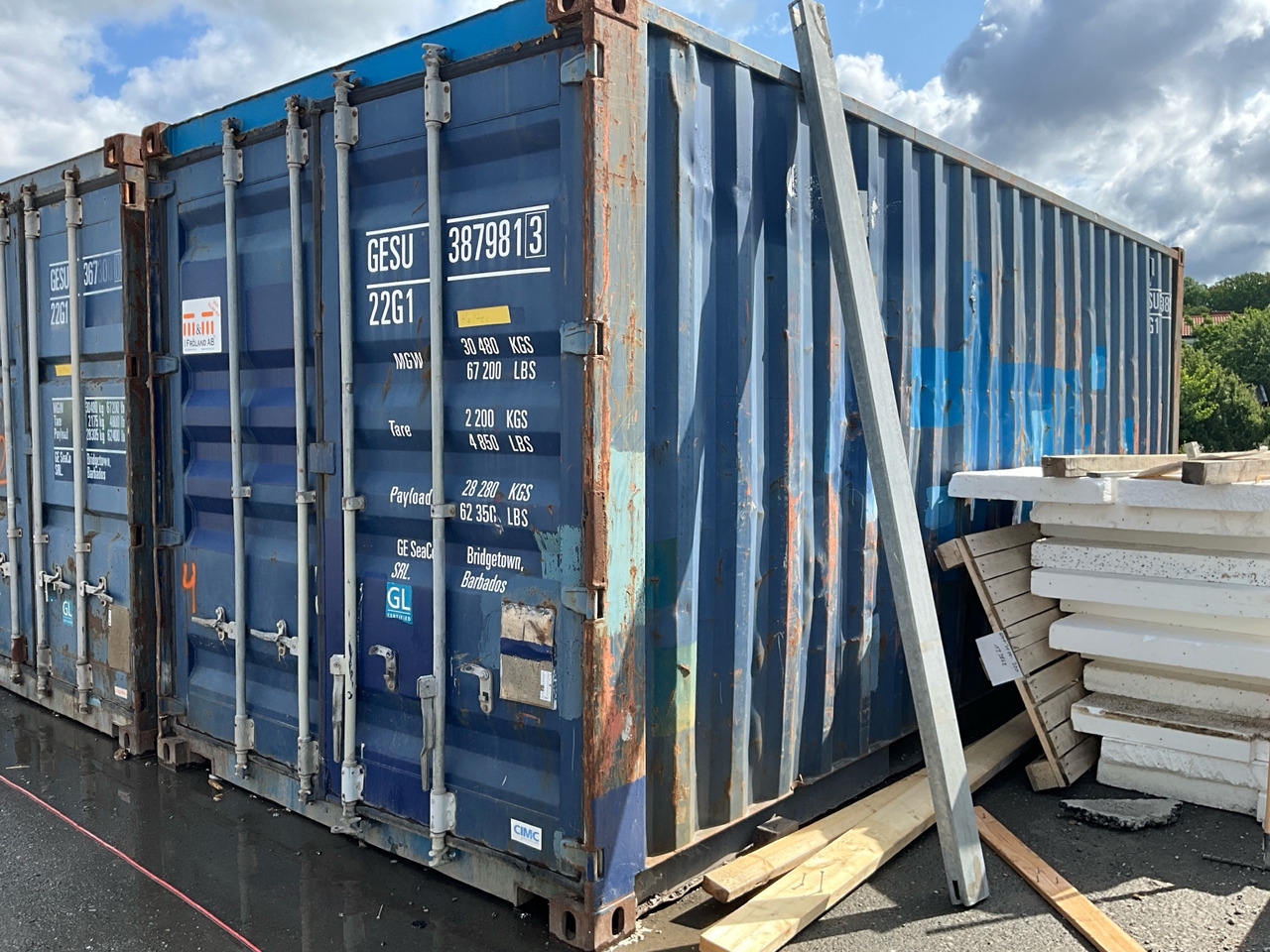 CF20C-183A - Seecontainer: das Bild 1 CF20C-183A - Seecontainer: das Bild 1