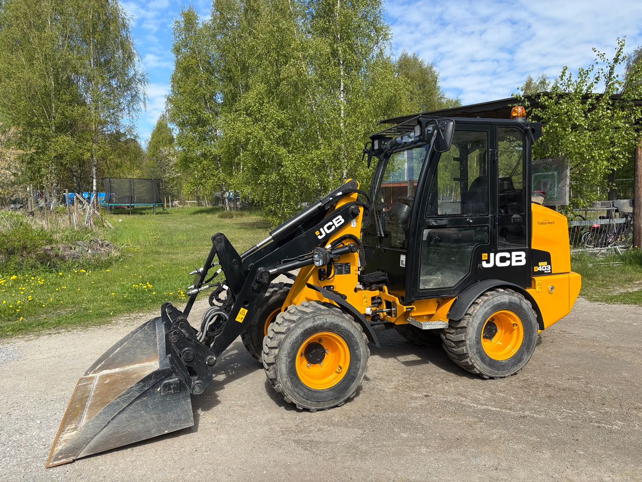 JCB 403 Plus - Radlader: das Bild 1 JCB 403 Plus - Radlader: das Bild 1