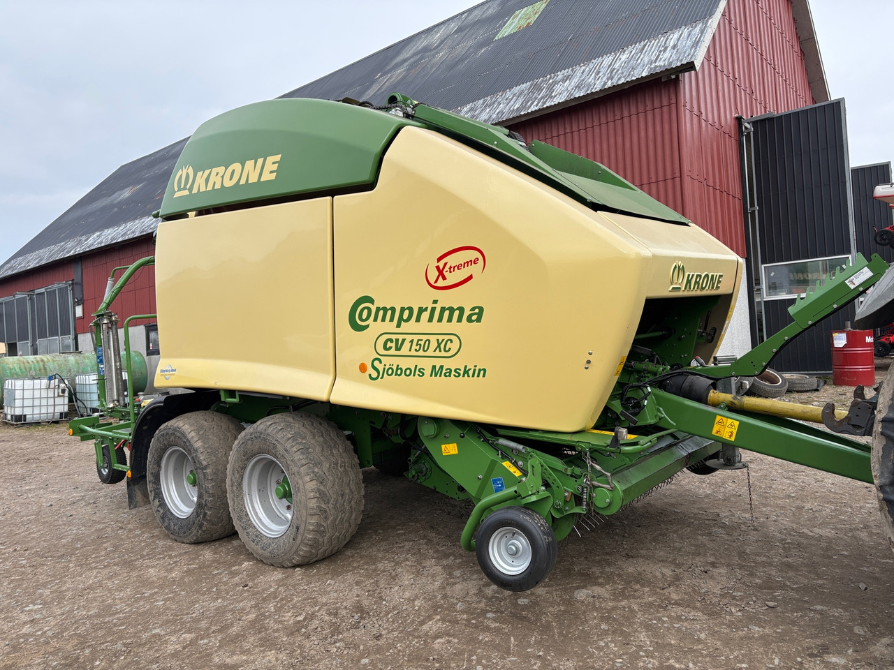 Krone Comprima CV 150 XC - Rundballenpresse: das Bild 1 Krone Comprima CV 150 XC - Rundballenpresse: das Bild 1