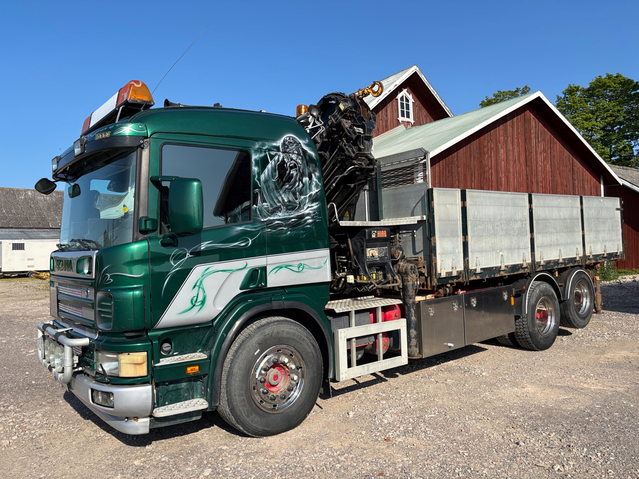 Scania P380 6x2 11.7 380 hk - Autokran: das Bild 1 Scania P380 6x2 11.7 380 hk - Autokran: das Bild 1