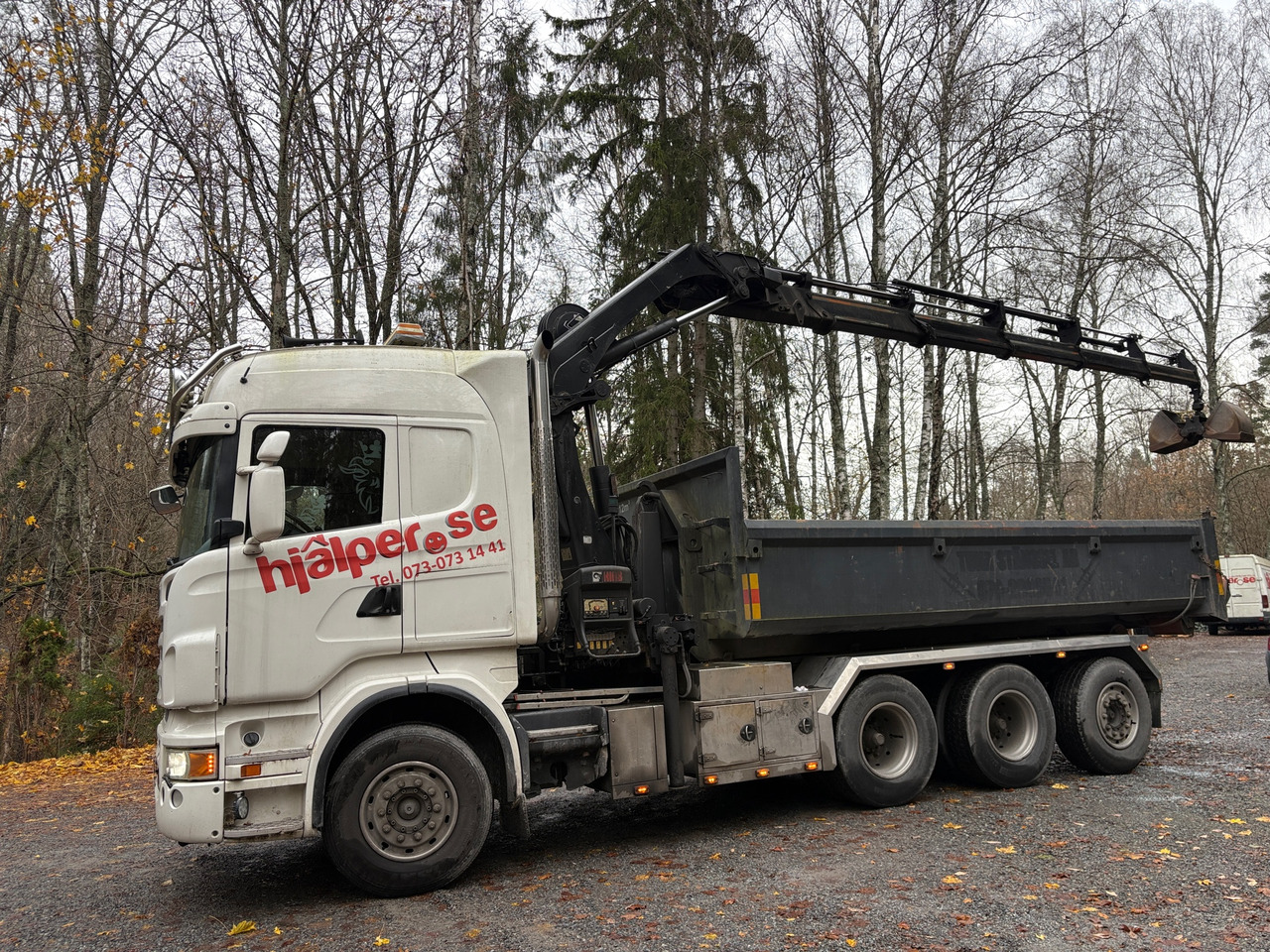Scania R480 8x4 - Autokran: das Bild 1 Scania R480 8x4 - Autokran: das Bild 1
