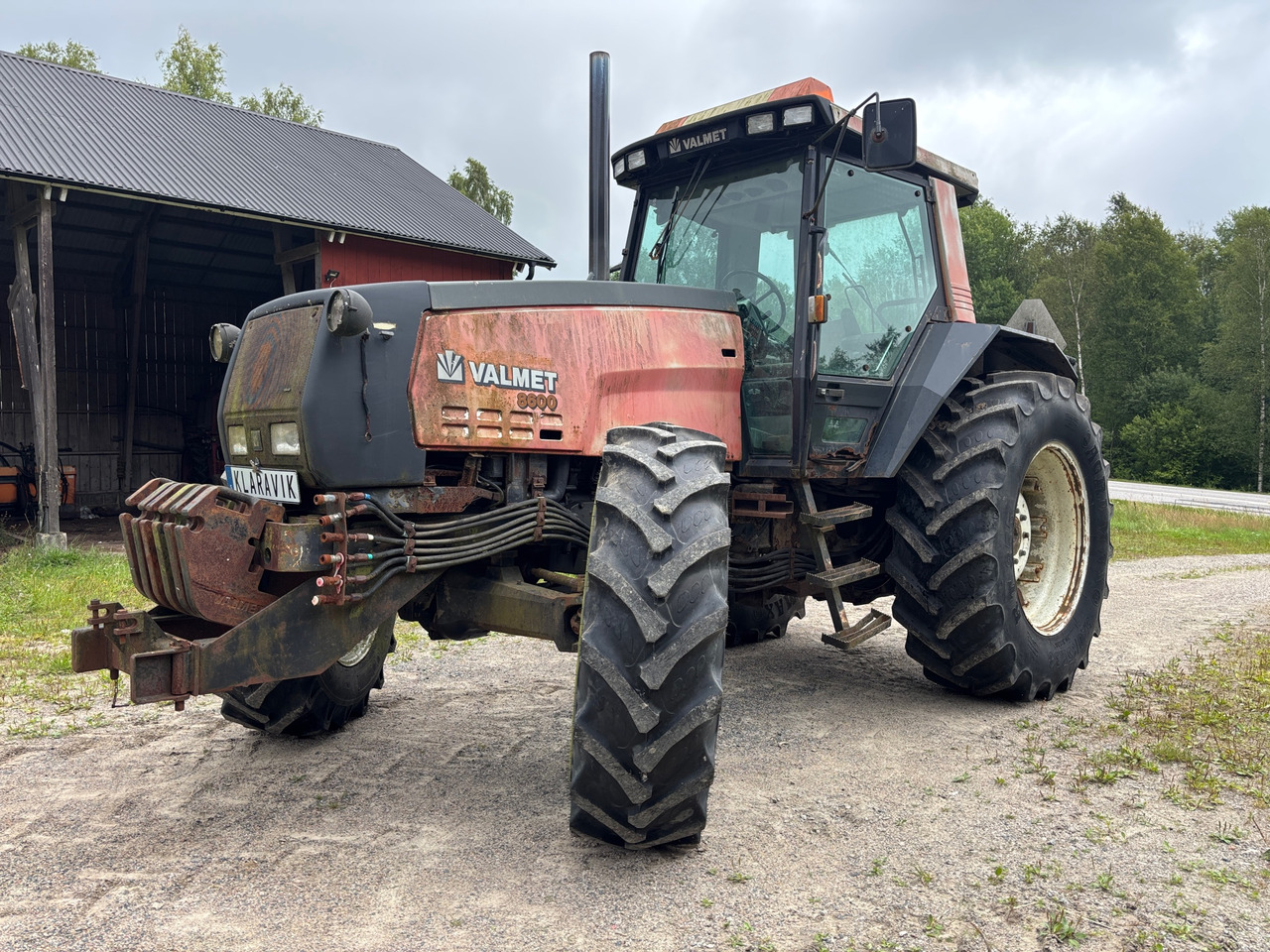 Valmet 8600 - Traktor: das Bild 1 Valmet 8600 - Traktor: das Bild 1