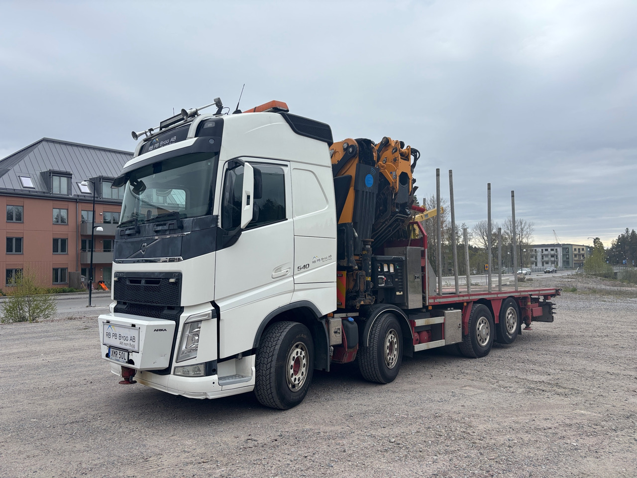 Volvo FH540 - Autokran: das Bild 1 Volvo FH540 - Autokran: das Bild 1