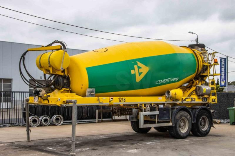 DE BUF BETON MIXER/MALAXEUR/MISCHER 10M3 - Betonmischer Auflieger: das Bild 1 DE BUF BETON MIXER/MALAXEUR/MISCHER 10M3 - Betonmischer Auflieger: das Bild 1