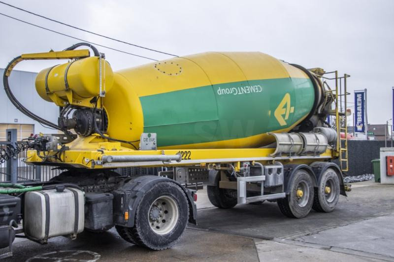 DE BUF BETON MIXER/MALAXEUR/MISCHER-12M3 - Betonmischer Auflieger: das Bild 1 DE BUF BETON MIXER/MALAXEUR/MISCHER-12M3 - Betonmischer Auflieger: das Bild 1