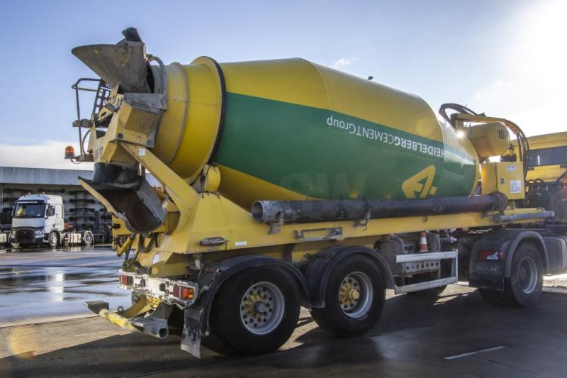 DE BUF MIXER/MALAXEUR/MISCHER-10M3 (gestuurd/gelenkt/dir./steering) - Betonmischer Auflieger: das Bild 4 DE BUF MIXER/MALAXEUR/MISCHER-10M3 (gestuurd/gelenkt/dir./steering) - Betonmischer Auflieger: das Bild 4