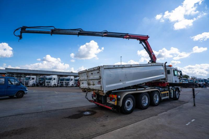 MAN TGS 35.440 BL - HMF 2020 K4 - Abrollkipper, Autokran: das Bild 4 MAN TGS 35.440 BL - HMF 2020 K4 - Abrollkipper, Autokran: das Bild 4