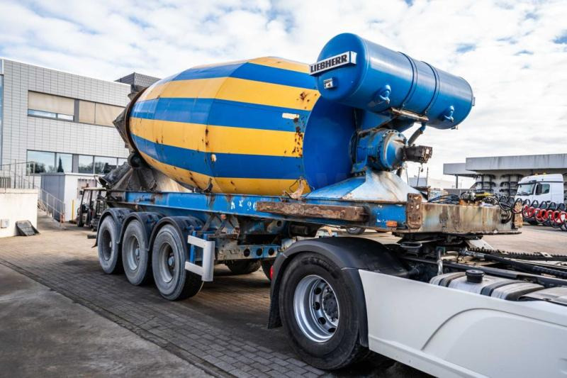 MULLER BETON MIXER/MALAXEUR/MISCHER LIEBHERR 12M3 - Betonmischer Auflieger: das Bild 2 MULLER BETON MIXER/MALAXEUR/MISCHER LIEBHERR 12M3 - Betonmischer Auflieger: das Bild 2