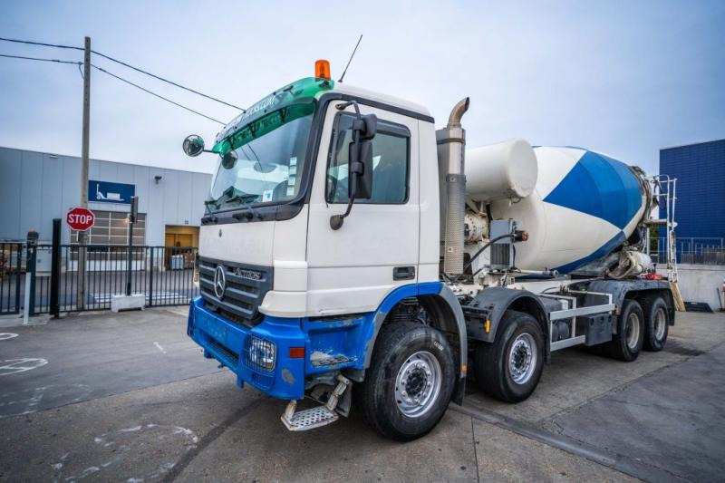 Mercedes ACTROS 4141 BB-MP2 + MIXER 9M3 - Fahrmischer: das Bild 1 Mercedes ACTROS 4141 BB-MP2 + MIXER 9M3 - Fahrmischer: das Bild 1