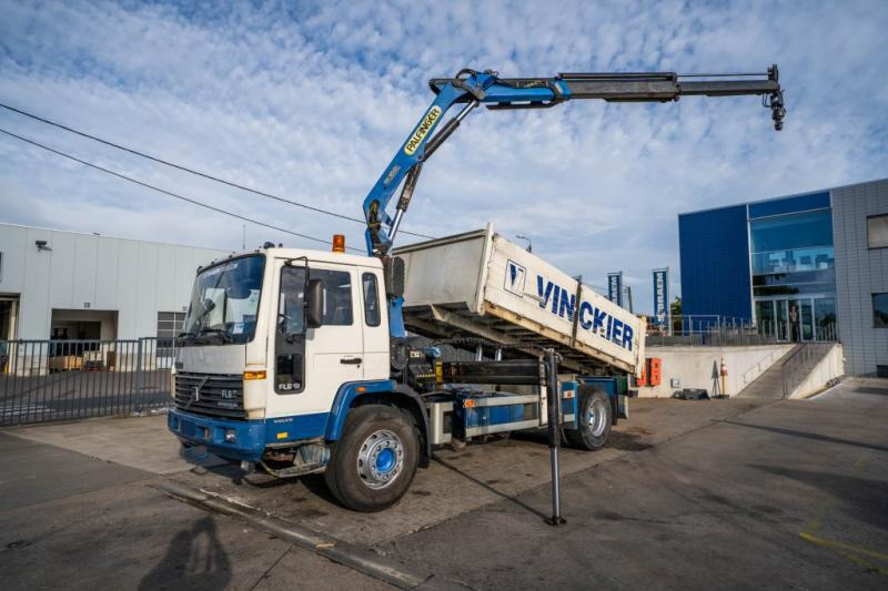 Volvo FL 619 - PK 9501 - Kipper, Autokran: das Bild 1 Volvo FL 619 - PK 9501 - Kipper, Autokran: das Bild 1