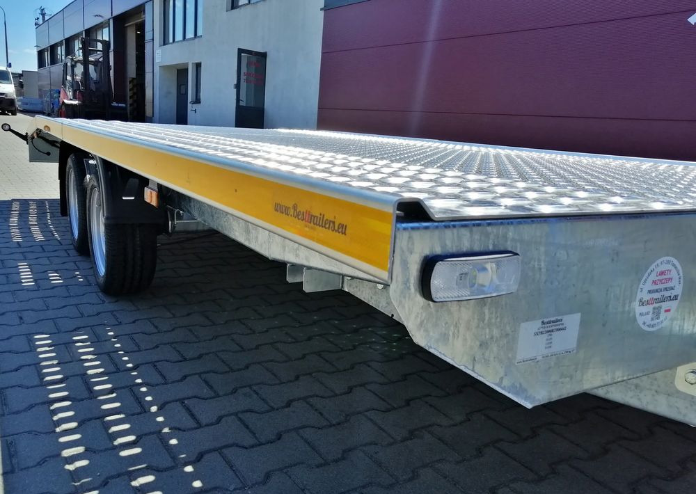 NEU: Autotransporter Anhänger Besttrailers REBEL (Jupiter) 5,0 x2,1 2700 kg przyczepa ze skośnym fragmentem tylnym: das Bild 6