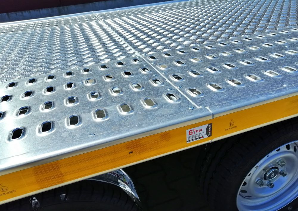 NEU: Autotransporter Anhänger Besttrailers REBEL (Jupiter) 5,0 x2,1 2700 kg przyczepa ze skośnym fragmentem tylnym: das Bild 8