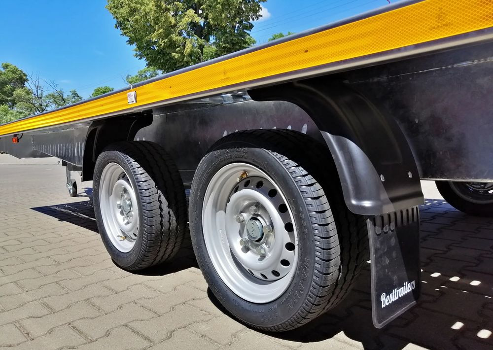 NEU: Autotransporter Anhänger Besttrailers REBEL (Jupiter) 5,0 x2,1 2700 kg przyczepa ze skośnym fragmentem tylnym: das Bild 12