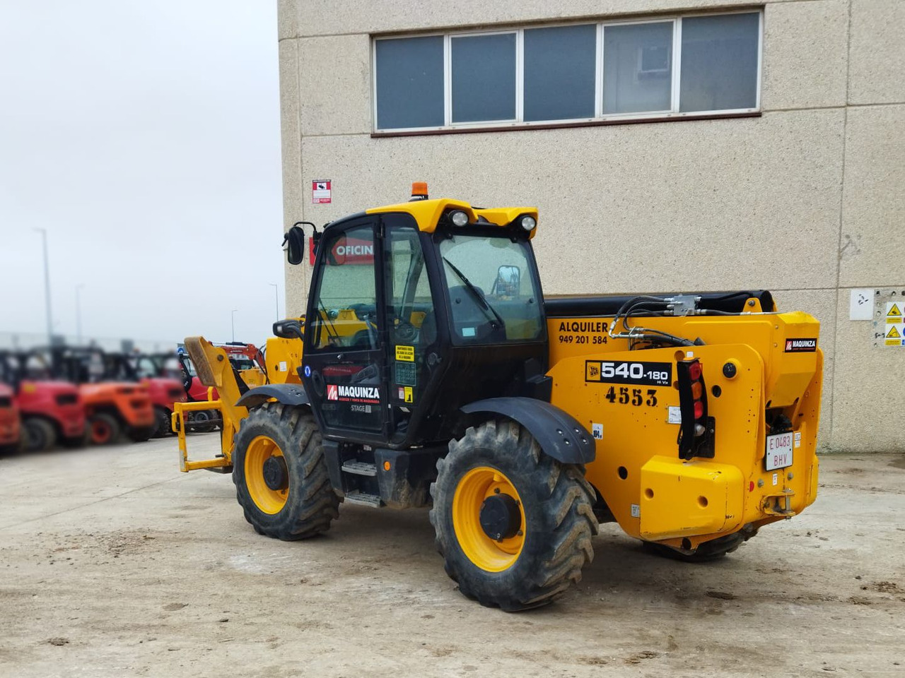 JCB 540.180 - Teleskoplader: das Bild 3 JCB 540.180 - Teleskoplader: das Bild 3