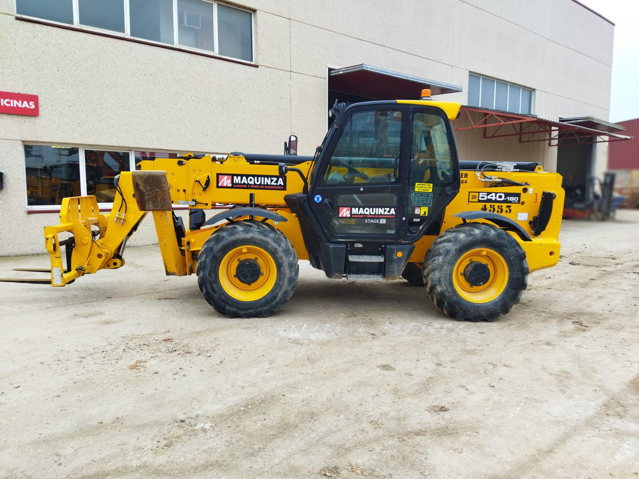 JCB 540.180 - Teleskoplader: das Bild 1 JCB 540.180 - Teleskoplader: das Bild 1