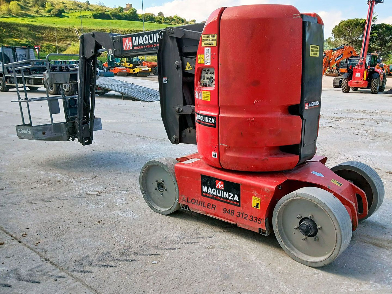 MANITOU 120AETJ C - Gelenkarmbühne: das Bild 5 MANITOU 120AETJ C - Gelenkarmbühne: das Bild 5